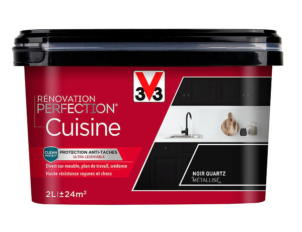 Peinture Rénovation Cuisine Noir Quartz Satin 2l Bricomarché