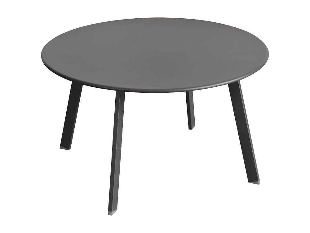 table d'appoint ronde saona graphite - 70 cm
