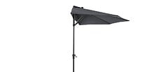 Parasol demi lune - Gris anthracite - D3m