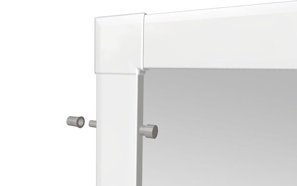 WINDHAGER - Lot de 4 ressorts de montage pour kit cadre moustiquaire - large