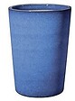 DEROMA - Pot terre cuite Conique Haut Flamenco Azul 33cm, bleu - vignette
