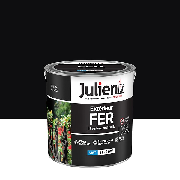 Primaire Antirouille JULIEN – Sous-couche Métaux Fer 0,5L – Neuf