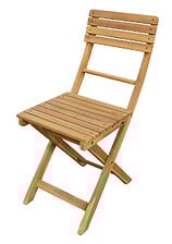 Chaises 54 pliante Bella - Bois - Lot de 2