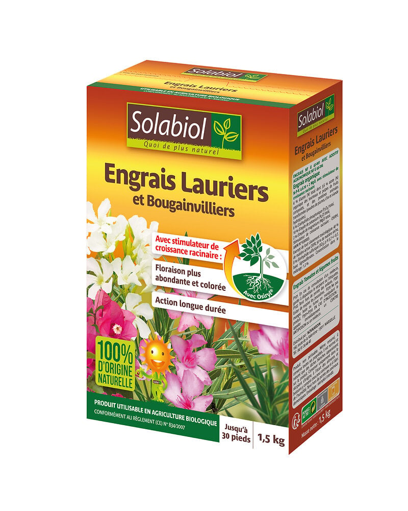 SOLABIOL - Engrais lauriers et bougainvilliers 1,5 kg solabiol - large