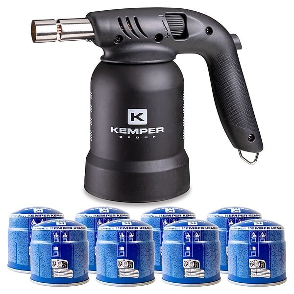 Kemper Gas-Kartusche 380ml Für Gaskocher - Sicherheitsventil