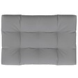 VIDAXL - vidaXL Coussin de palette 120x80x12 cm gris tissu - vignette