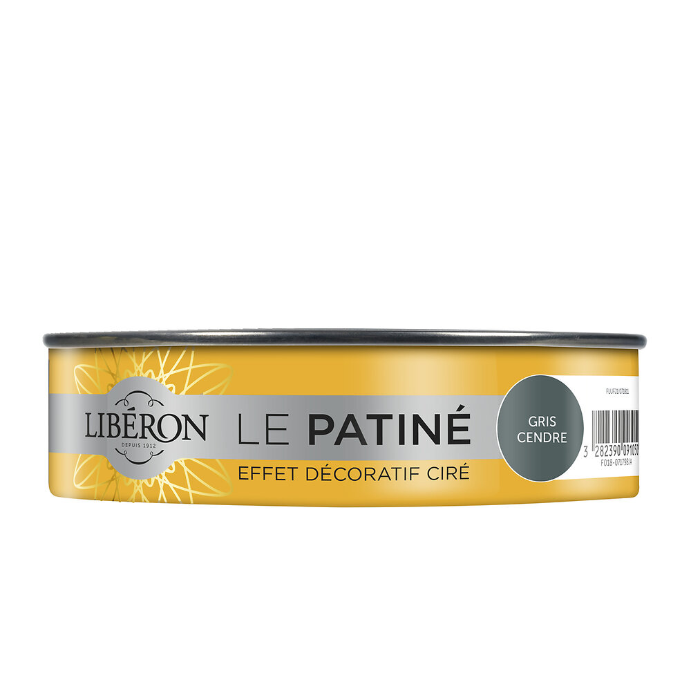 LIBERON - Peinture Le Patiné Gris cendré Pot 150ml - large