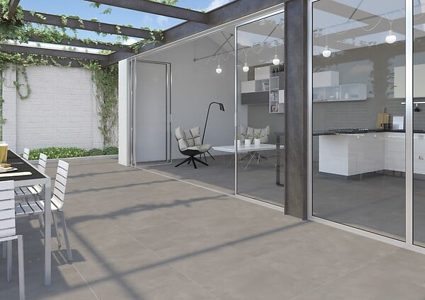 TINKER - Carrelage Aspect béton  Marbella gris  60x60 cm - large