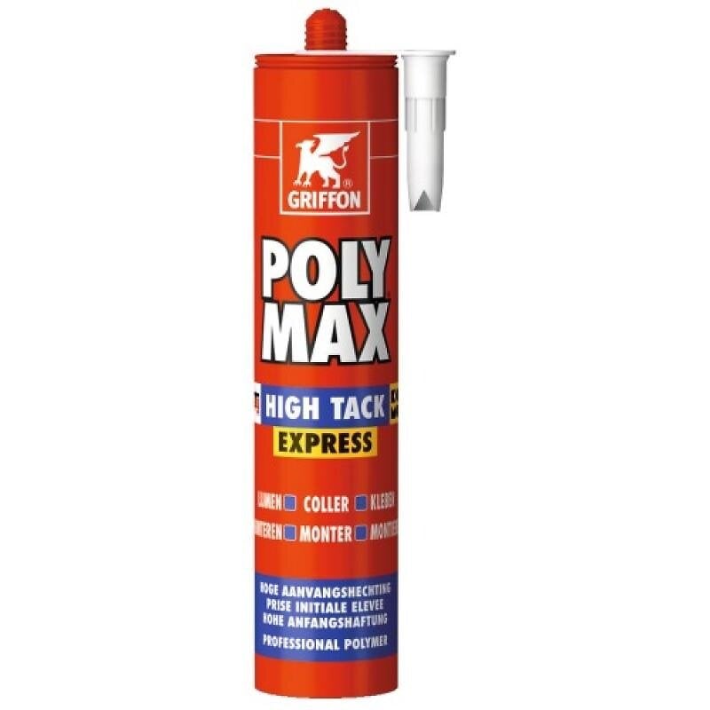 Colle+de+montage+POLY+MAX®HIGH+TACK+EXPRESS,+blanc,+cartouche+de+425g