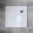 SANIVERRE - ATÉA Cabine de douche pliante 95x95 H190cm +receveur, semi-opaque verre 6 mm - vignette