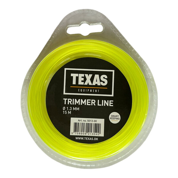 TEXAS - Fil pour débroussailleuse et coupe-bordure, forme ronde 1,3mm 15m - TEXAS 5013-00 - large