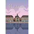 CEANOTHE - Tableau sur toile illustration de Bordeaux 30x45 cm - vignette