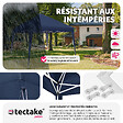 tectake - Tonnelle 3x3m  bleu - vignette