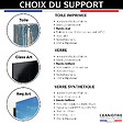 CEANOTHE - Tableau sur verre paon humain 45x45 cm - vignette
