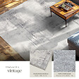 tectake - Tapis design vintage à poils courts motif abstrait délavé 240x340cm - vignette