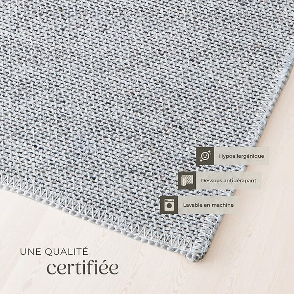 tectake - Tapis design vintage à poils courts motif abstrait délavé 240x340cm - large