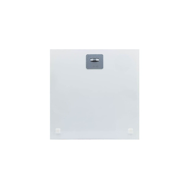 CEANOTHE - Tableau sur verre paon humain 45x45 cm - large