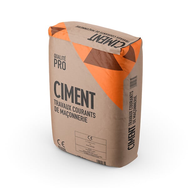 Ciment gris CEM II B-L 32,5 R CE sac 35 kg CIMENCAT Bricomarché