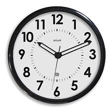 Horloge Murale Géante Imperia Orium - Diamètre 55 Cm, Mouvement Quartz Silencieux, Cadran Blanc à Chiffres Noirs | Pour Salle De Réunion, école, Grand Espace