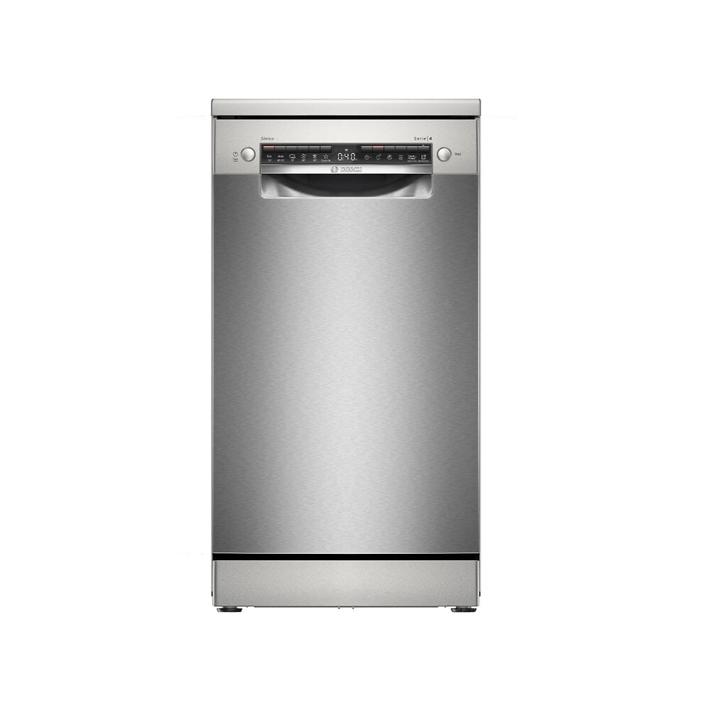 BOSCH  SPS4EMI61F, S&eacute;rie 4, Lave-vaisselle 45 cm, Pose libre, Inox