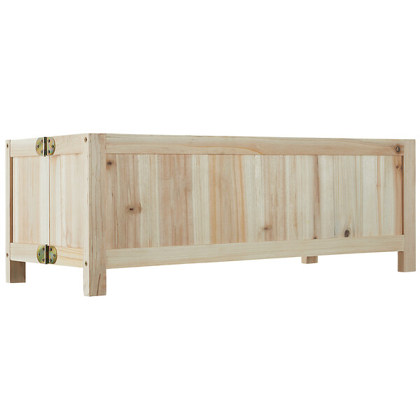 tectake - Carré potager Pliable  marron - large