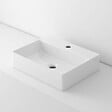 POALGI - Lavabo à poser K45 céramique 45,5x12,5x35,5 cm blanc - vignette