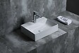 POALGI - Lavabo à poser K45 céramique 45,5x12,5x35,5 cm blanc - vignette