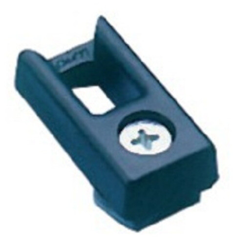 Gâche Simple Nylon Pour Profils à Gorge Européenne 14x18mm Noir – FAPIM 4102 88