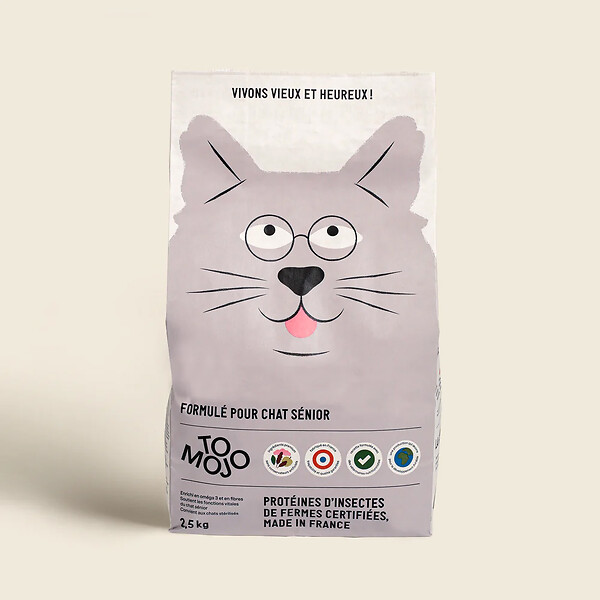 TOMOJO - Chat croquettes senior 2,5KG TOMOJO - large