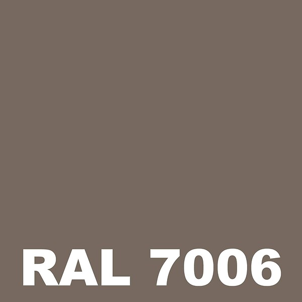 METALTOP - Peinture Toiture -  Gris beige - RAL 7006 - Pot 1L - large