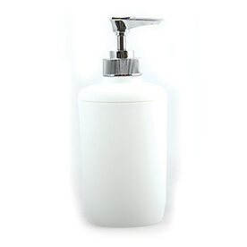 MSV - Distributeur de savon blanc 310ml, polypropylène - large