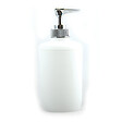 MSV - Distributeur de savon blanc 310ml, polypropylène - vignette