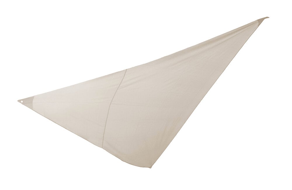 ESS.GREEN - Toile solaire triangle 3x3x3 mètres beige - large