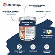 METALTOP - Peinture Sol Bois -  Rouge vin - RAL 3005 - Pot 1L - vignette
