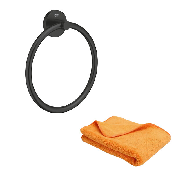 Yanhonin Anneau porte-serviette sans perçage pour salle de bain