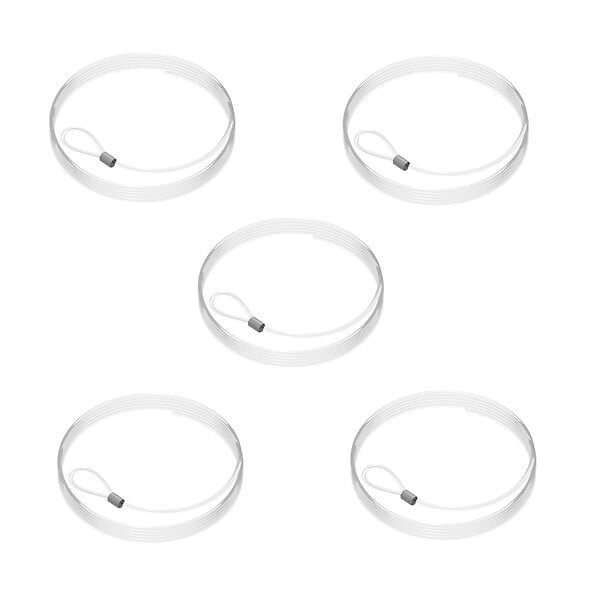 HS*Pack 5 Fils Perlon Transparents à Cylindre 2 Mm - Artiteq