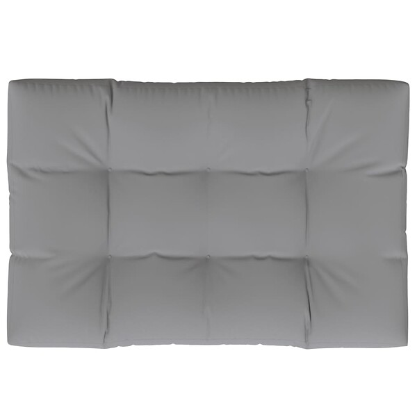 VIDAXL - vidaXL Coussin de palette 120x80x12 cm gris tissu - large