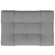 VIDAXL - vidaXL Coussin de palette 120x80x12 cm gris tissu - vignette