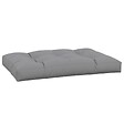 VIDAXL - vidaXL Coussin de palette 120x80x12 cm gris tissu - vignette