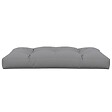 VIDAXL - vidaXL Coussin de palette 120x80x12 cm gris tissu - vignette