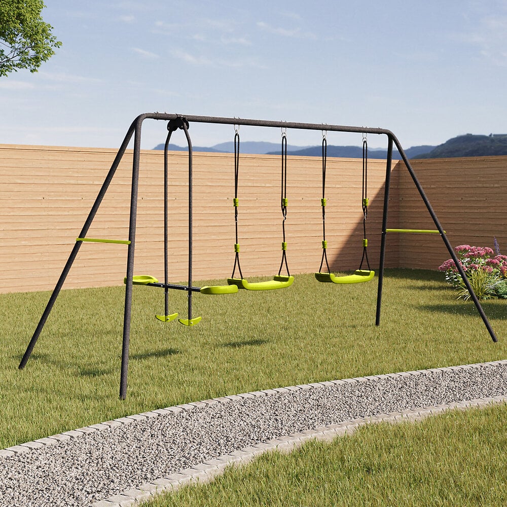 Balancoire+3+agres+portique+2+balancoires+et+1+face+à+face