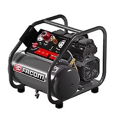Compresseur D'air 6L Scheppach HC06 - 1200W, 8 Bar Max, 200 L/min - Sans Entretien, Léger (8.2 Kg) Avec Accessoires