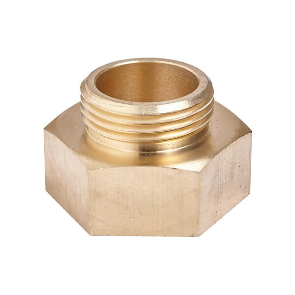 Mamelon Réduit Mâle Femelle à Butée Intérieure - Mâle 3/4"  20x27 Femelle 12x17 Laiton P 406088 1