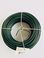 Tige De Tension Tressée Alberts 605902 - Acier Phosphaté Zinc, Plastifiée Verte, Longueur 1300 Mm, Diamètre 10 Mm