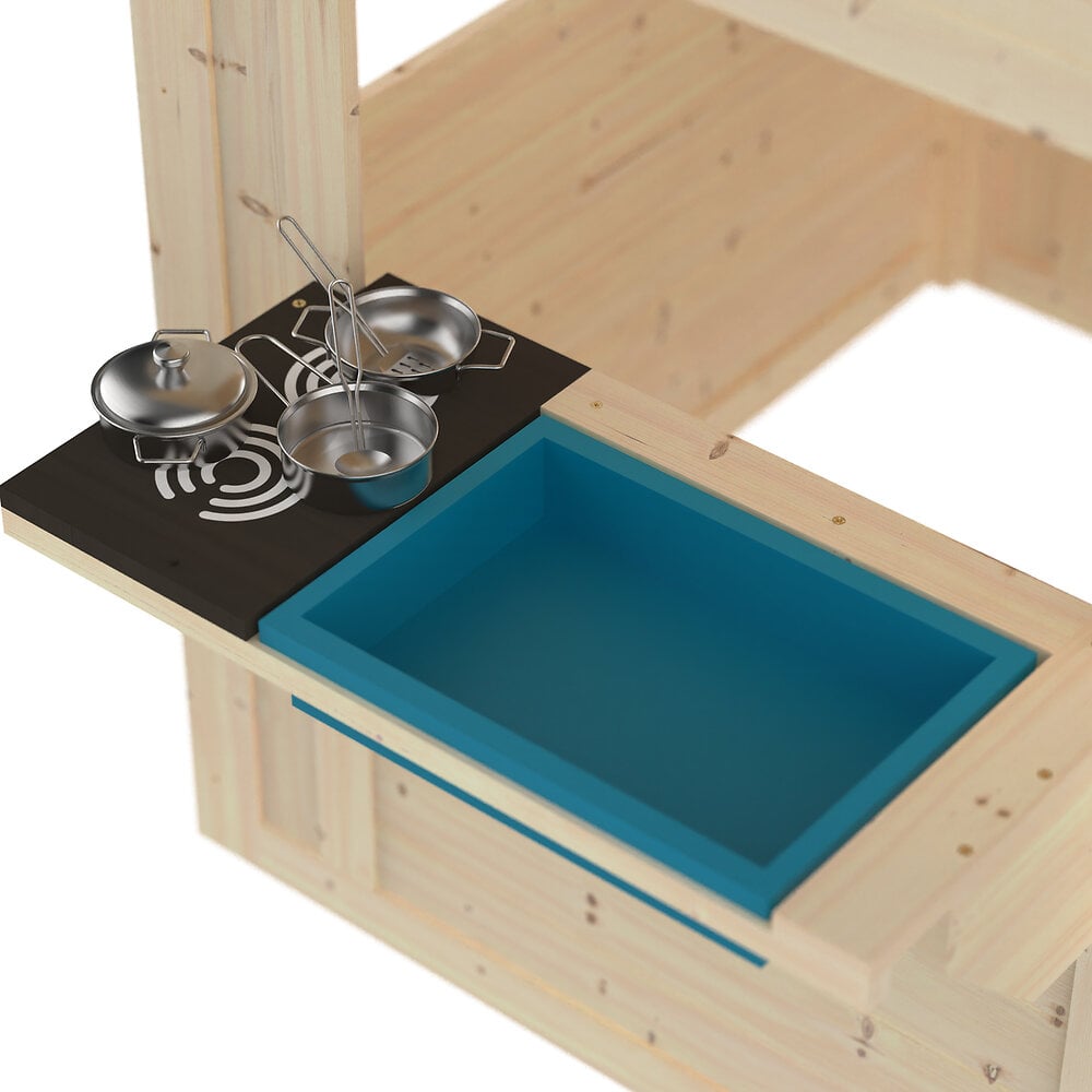 Maisonnette+bois+avec+cuisine+120+x+96+x+137+cm