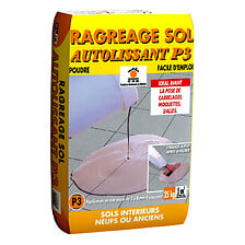 RAGREAGE AUTOLISSANT AUTONIVELANT P4S - RAGREPLUS AL - Gris - 25 kg  (jusqu'à 17m² pour 1 mm d'épaisseur) - ARCANE INDUSTRIES
