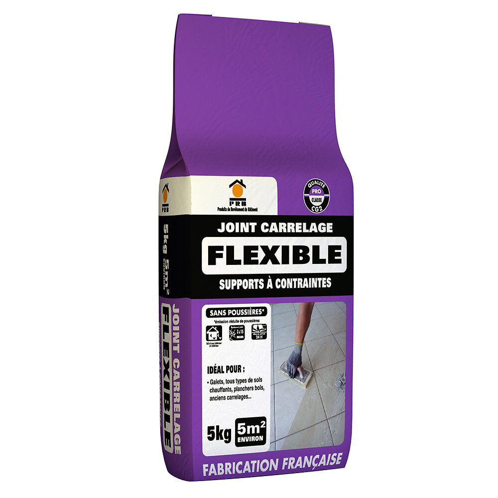Joint carrelage flexible ivoire 5kg