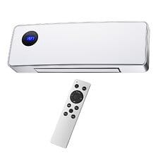 Pack 3x SUPRA Radiateur Soufflant 2000W IP21 Blanc Thermostat Mécanique