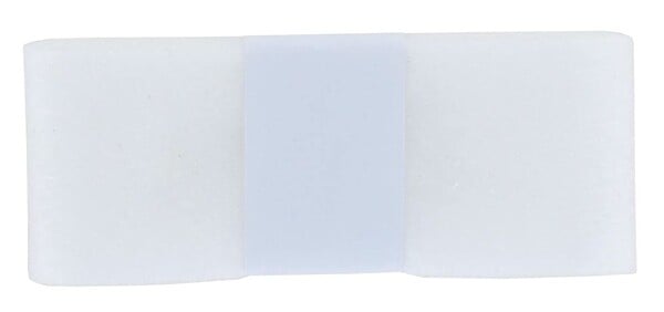 Bande thermocollante blanche ou ourline large de 1.5 cm - Un grand marché