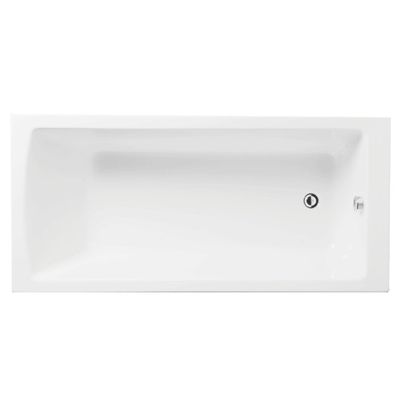 Baignoire+rectangulaire+Neon+avec+pied+170x75cm+Blanc